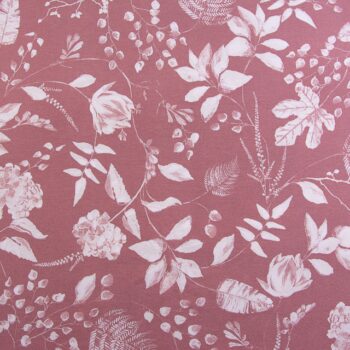 Loneta Flores e Folhas Agra 1